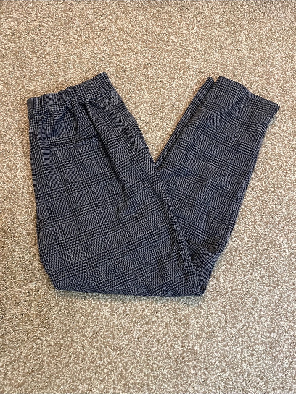 Banana Republic Hayden Plaid Straight Leg Dress Pants
